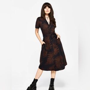 Disturbia fern shirt dress "Ruin"